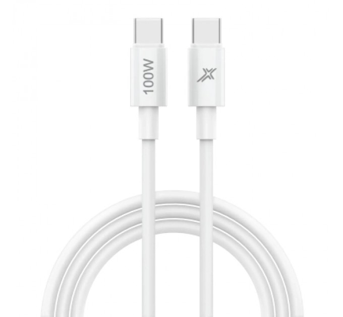 Grand-X Дата кабель USB-C to USB-C 1.0m 100W white Grand-X (CC-100W)