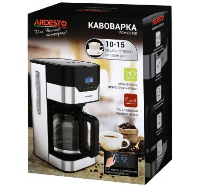 Ardesto Крапельна кавоварка Ardesto FCM-D3100