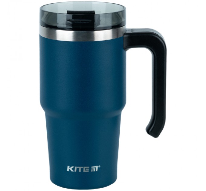 Kite Термокружка Kite з ручкою 600 мл смарагдова (K24-1207-2)