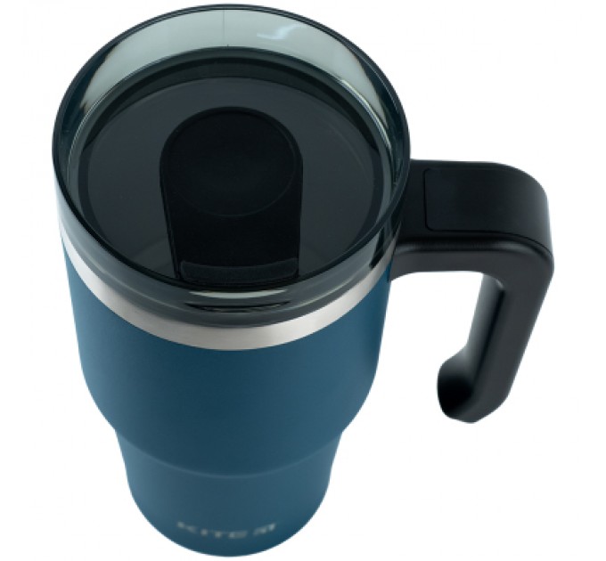 Kite Термокружка Kite з ручкою 600 мл смарагдова (K24-1207-2)