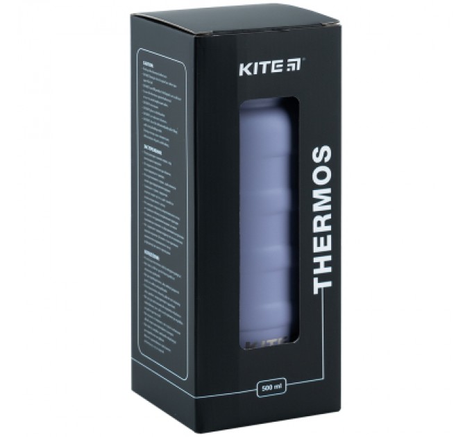 Kite Термос Kite 500 мл сіро-фіолетовий (K24-1204-3)