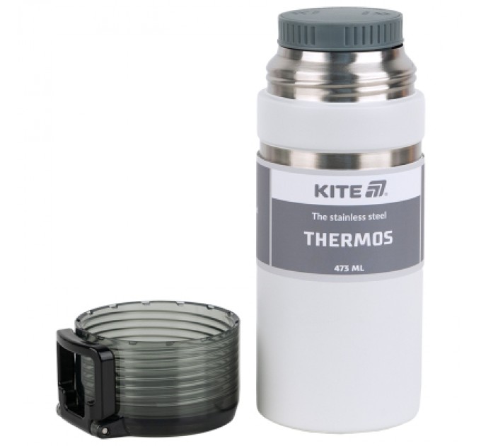 Kite Термос Kite 473 мл білий (K25-320-1)