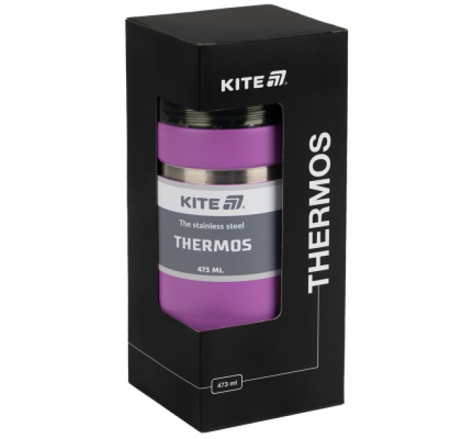 Kite Термос Kite 473 мл фіолетовий (K25-320-3)