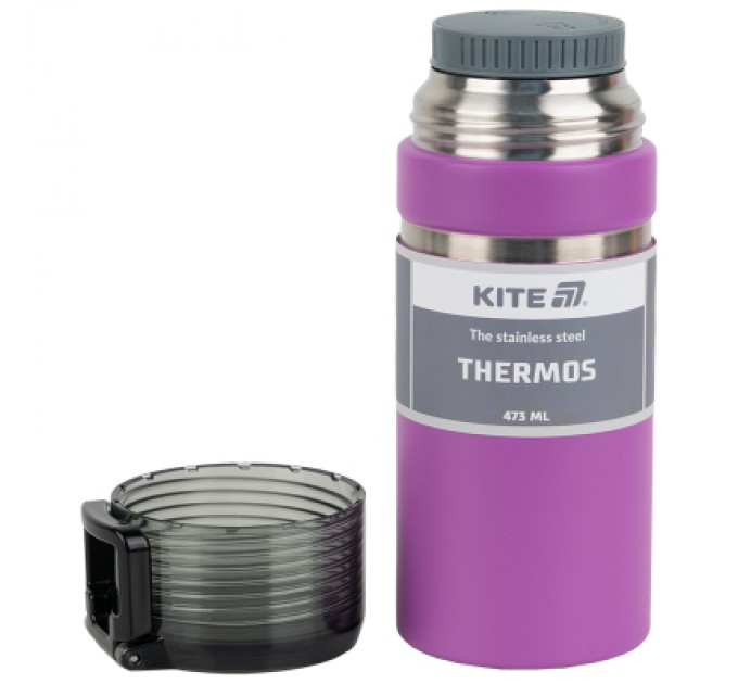 Kite Термос Kite 473 мл фіолетовий (K25-320-3)