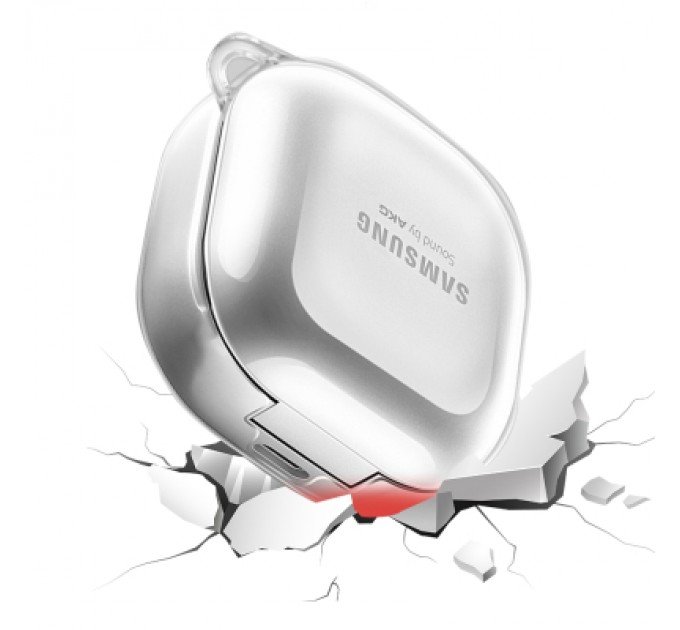 BeCover Чохол для навушників BeCover Soft TPU для Samsung Galaxy Buds 2 / Buds 2 Pro / Buds Live / Buds Pro Transparent (705686)