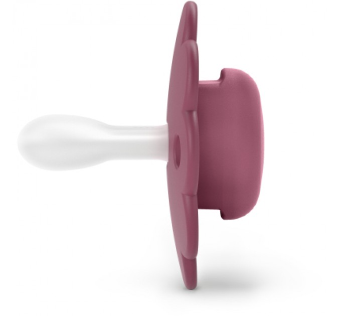 Suavinex Пустушка Suavinex Wonder фізіологічна, 6-18 місяців, бордова (308389)