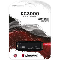 Накопичувач SSD M.2 2280 2TB Kingston (SKC3000D/2048G)