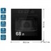 PRIME Technics Духова шафа PRIME Technics POB 6820 M BK