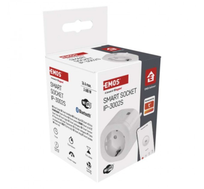 EMOS Розумна розетка WIFI GoSmart P5531 EMOS (P5531)