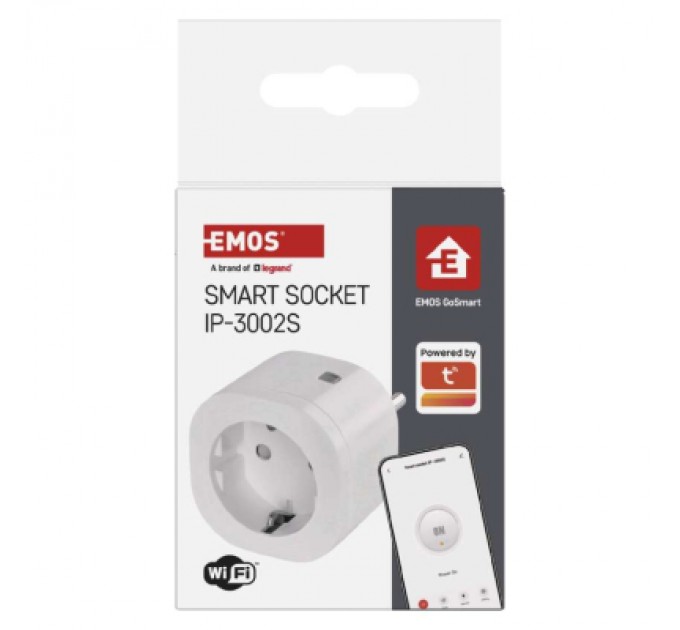 EMOS Розумна розетка WIFI GoSmart P5531 EMOS (P5531)