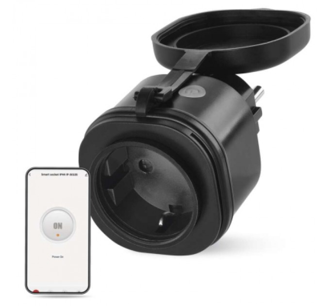EMOS Розумна розетка WIFI P5534 GoSmart, ZigBee 3.0, IP44 EMOS (P5534)