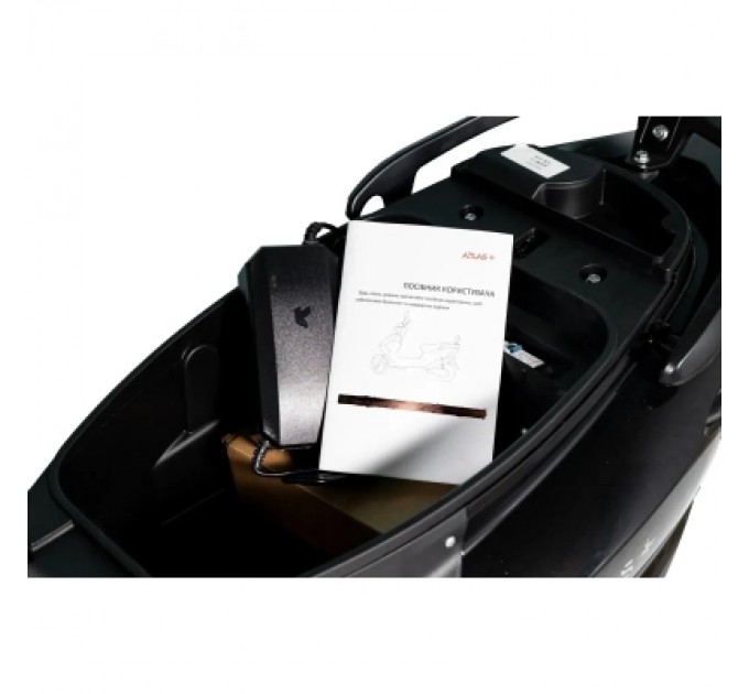 Atlas Електроскутер Atlas Tiger Box 2000W Plus Black (3121)