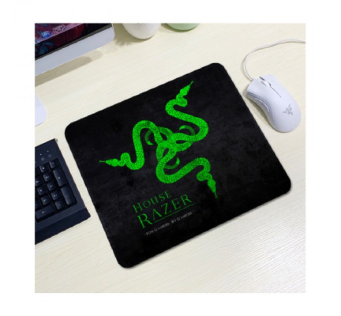 Voltronic Килимок для мишки Voltronic Razer 12 Black/Green (YT-RZ12)