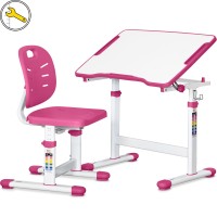 Парта зі стільцем Evo-kids Ergo Pink (Evo-03 Ergo PN)