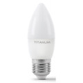 TITANUM Лампочка TITANUM C37 6W E27 4100K 220V (TLС3706274)