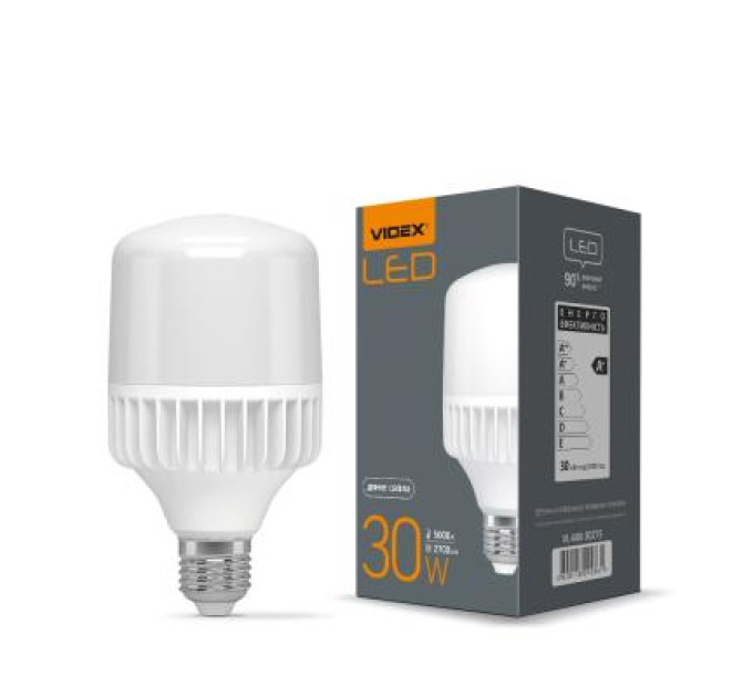 Videx Лампочка Videx A80 30W E27 5000K 220V (VL-A80-30275)