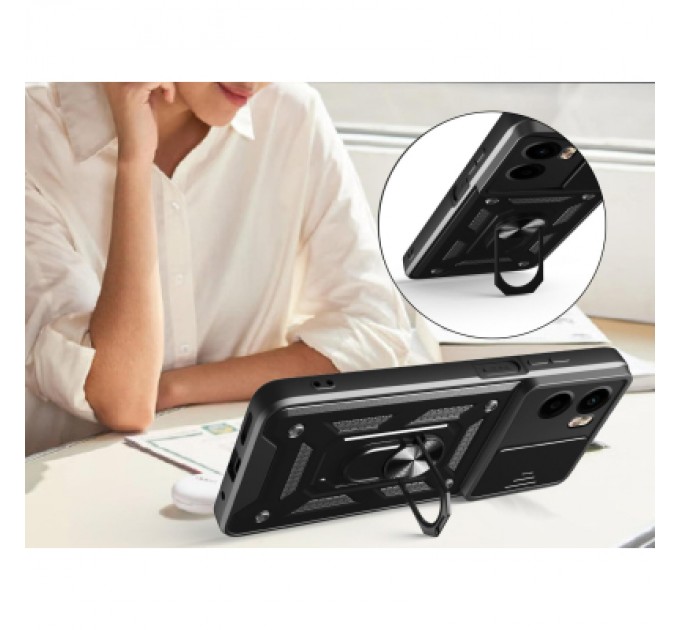 BeCover Чохол до мобільного телефона BeCover Military Motorola Moto G05 / E15 Black (713527)