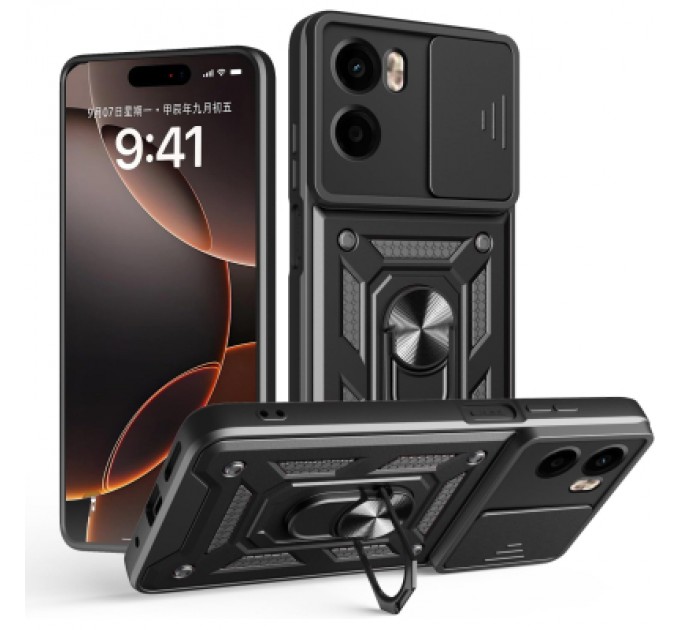 BeCover Чохол до мобільного телефона BeCover Military Motorola Moto G05 / E15 Black (713527)