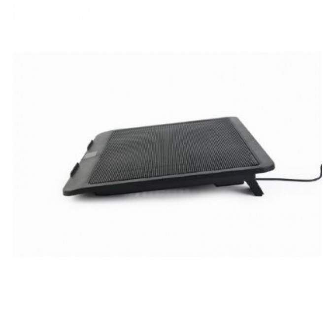 Gembird Підставка до ноутбука Gembird до 15", 1x120 mm fan, black (NBS-1F15-04)