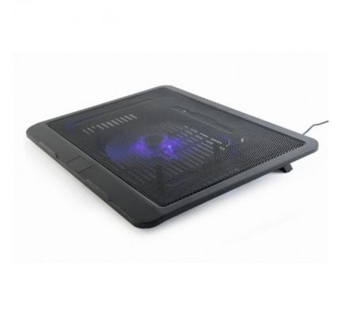 Gembird Підставка до ноутбука Gembird до 15", 1x120 mm fan, black (NBS-1F15-04)