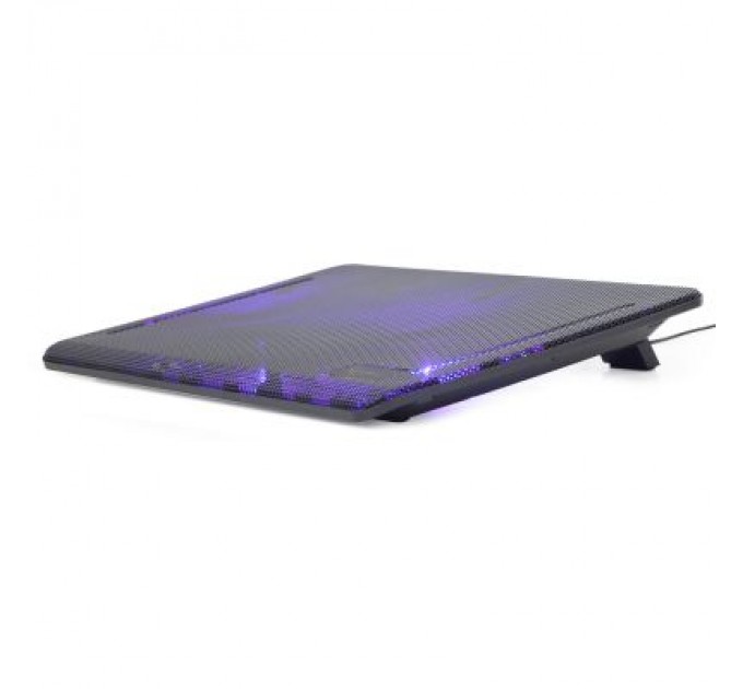Gembird Підставка до ноутбука Gembird до 15", 2x125 mm fan, black (NBS-2F15-01)