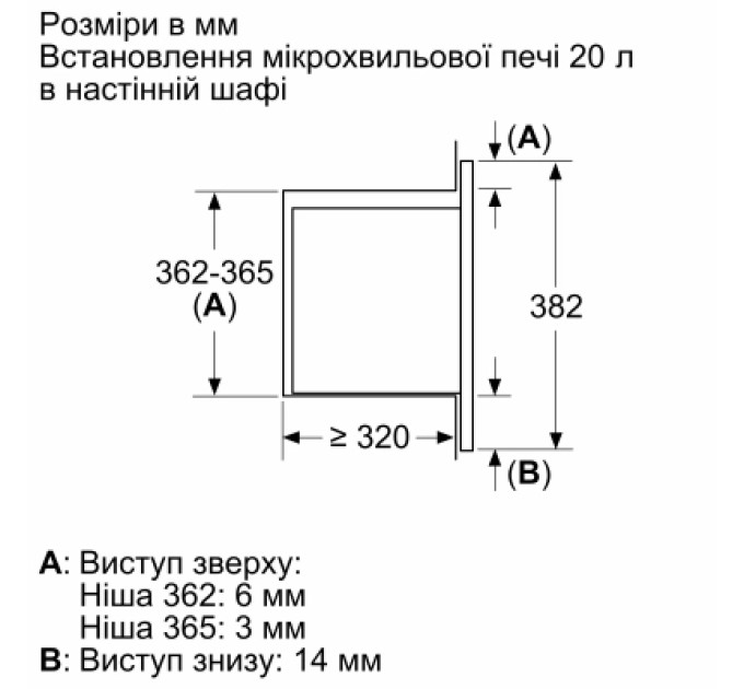 Bosch Мікрохвильова піч Bosch BFL623MC3
