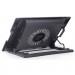 Gembird Підставка до ноутбука Gembird до 17", 1x150 mm fan, black (NBS-1F17T-01)