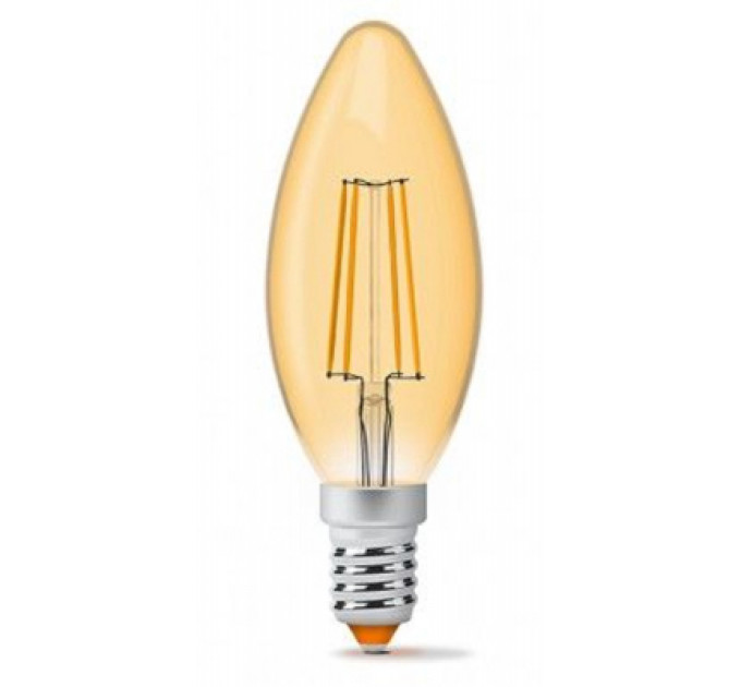 TITANUM Лампочка TITANUM Filament C37 4W E14 2200K бронза (TLFC3704142A)
