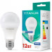 TITANUM Лампочка TITANUM A60 12W E27 3000K (TLA6012273)