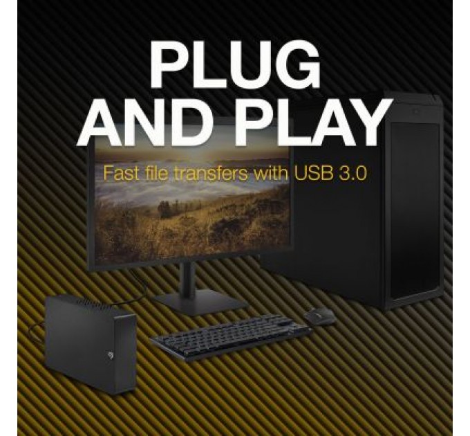 Seagate Зовнішній жорсткий диск 3.5" 8TB Expansion Desktop Seagate (STKP8000400)
