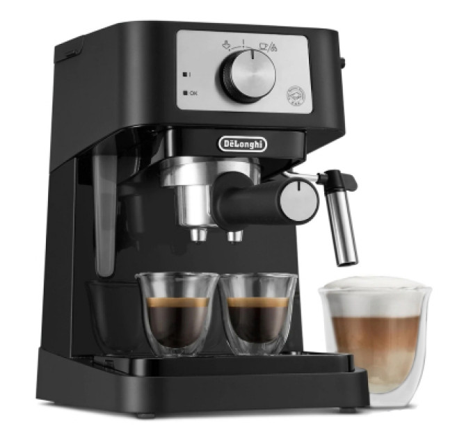 DeLonghi Ріжкова кавоварка еспресо DeLonghi EC260BK