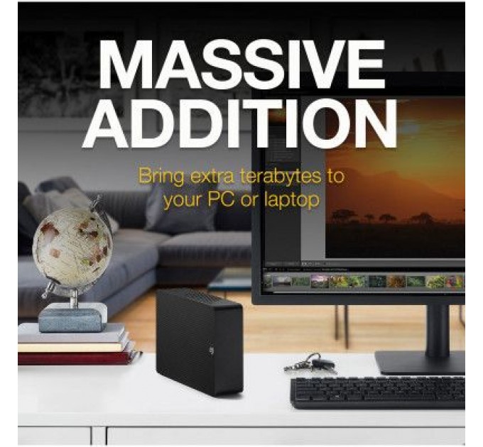Seagate Зовнішній жорсткий диск 3.5" 12TB Expansion Desktop Seagate (STKP12000400)