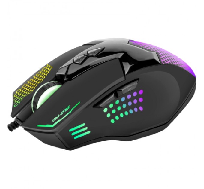 Xtrike ME Мишка Xtrike ME GM-216 RGB USB Black (GM-216)