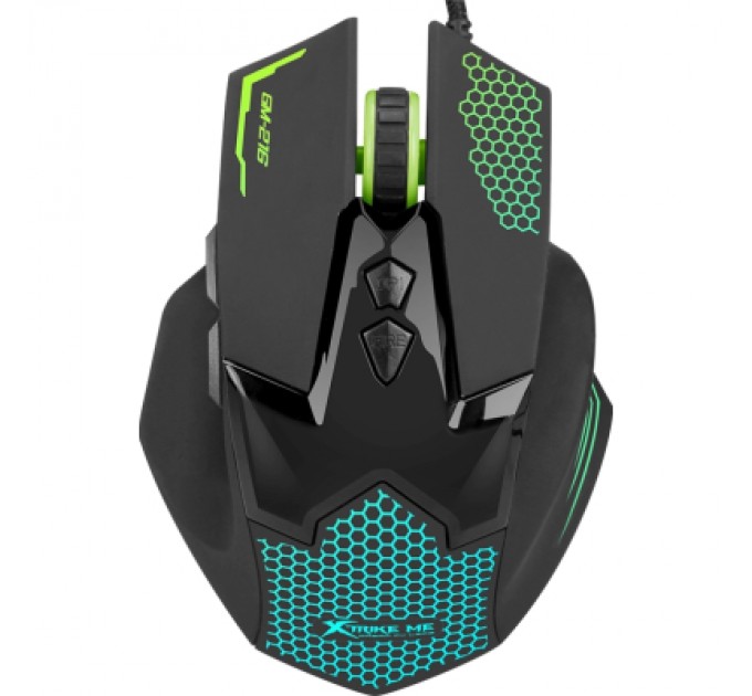 Xtrike ME Мишка Xtrike ME GM-216 RGB USB Black (GM-216)
