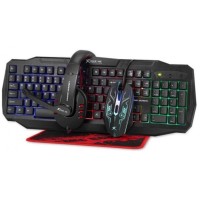 Комплект Xtrike ME CM-406 USB Black (CM-406)