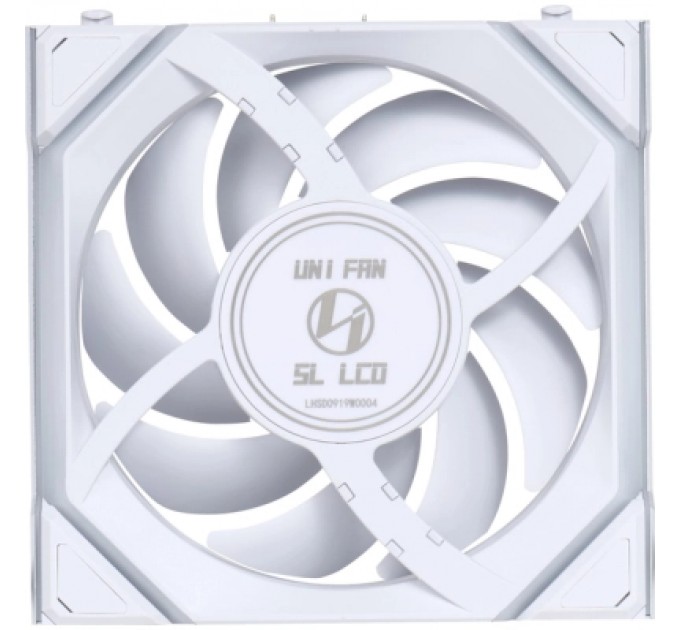 Lian Li Кулер до корпусу Lian Li Uni Fan SL WIRELESS LCD Reverse, 120-1 (G99.12RSLLCD1W1W.00)
