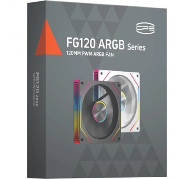 PcCooler Кулер до корпусу PcCooler FG120 ARGB WH