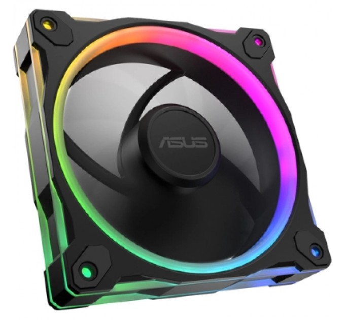 ASUS Кулер до корпусу ASUS PRIME MR120 REVERSE ARGB BLACK (90DA00L0-B09000)