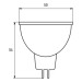Eurolamp Лампочка Eurolamp LED SMD MR16 5W GU5.3 3000K 12V (LED-SMD-05533(12)(P))