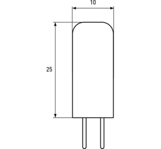 Eurolamp Лампочка Eurolamp LED силикон G4 2W 4000K 12V (LED-G4-0240(12))