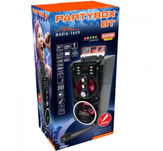 Media-Tech Акустична система Media-Tech Boombox BT 18W Black (MT3150)