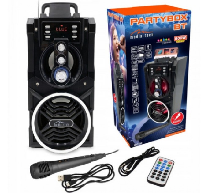 Media-Tech Акустична система Media-Tech Boombox BT 18W Black (MT3150)