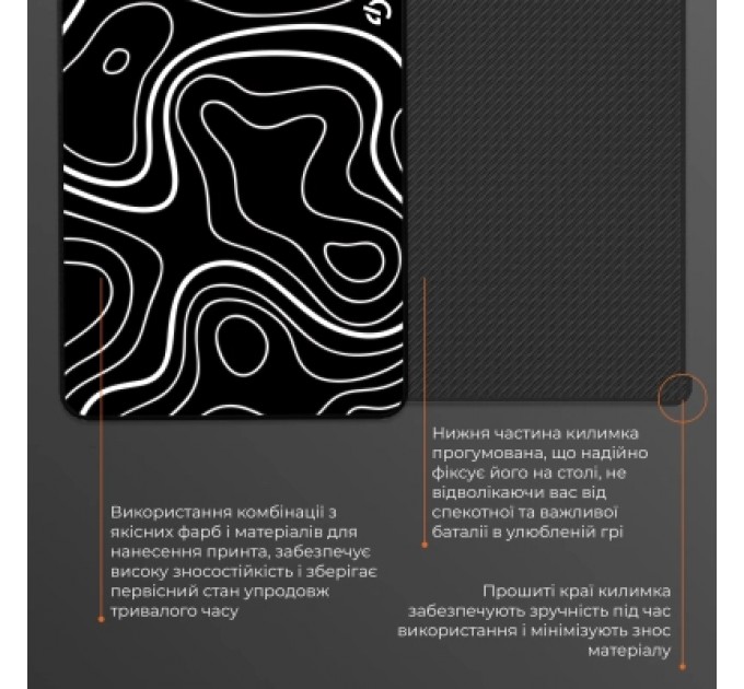 GamePro Килимок для мишки GamePro MP085AB Black (MP085AB)