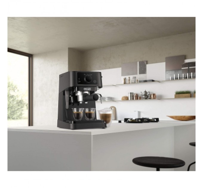 DeLonghi Ріжкова кавоварка еспресо DeLonghi EC 235 BK