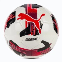 М'яч футбольний Puma Orbita 6 MS 084335-04 білий, чорний, бордовий 4 (4067981497263)