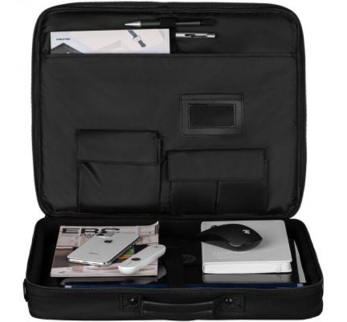 2E Сумка для ноутбука 2E 17" CBT6817 TopLoad Classic, black (2E-CBT6817BK)