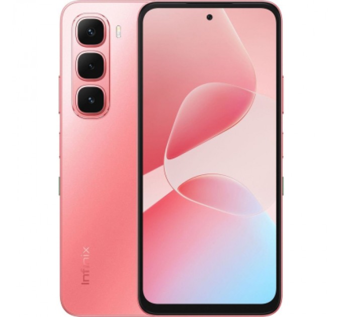Infinix Мобільний телефон Infinix Hot 60i 4/128Gb Neon Red (4894947093593)