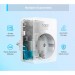 TP-Link Розумна розетка TP-Link Tapo P100M N300 BT 10A (TAPO-P100M)
