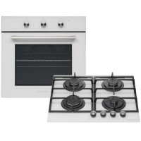 Комплект вбудованої техніки GRANADO GEO 62-0200 white + GGH 62-104 white glass