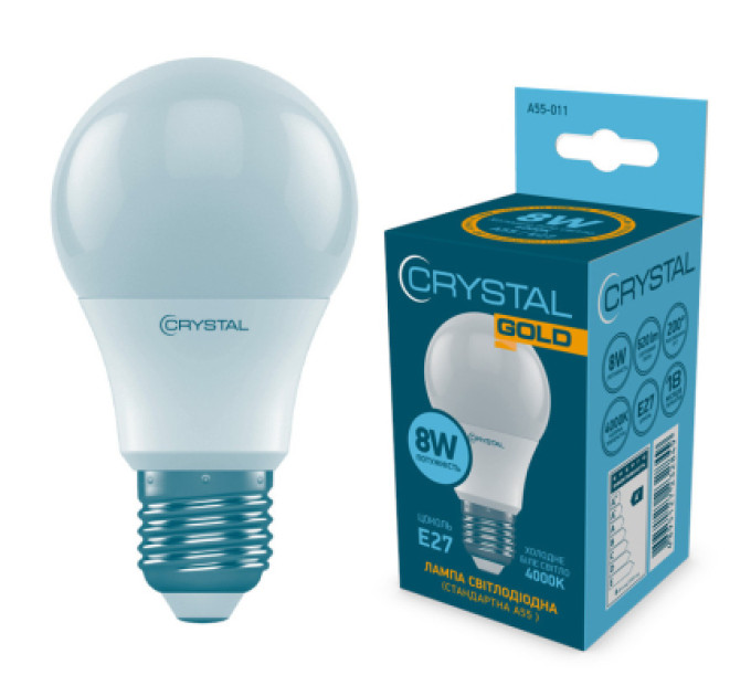 Electrum Лампочка Electrum A55 8W PA Е27 4000K (A55-011)